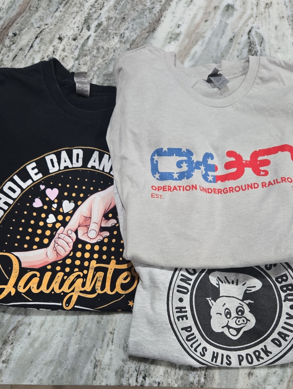 3 Mens Logo T-Shirts